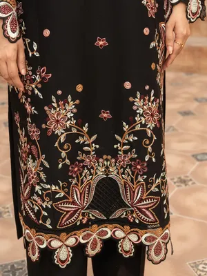 Wasl - U6A Embroidered Lawn Suit - 3 Pcs Set for Women thumbnail 7