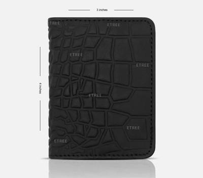 Stylish Men's Leather Wallet with Card Pockets - 1 Pc - Black, Brown, Camel