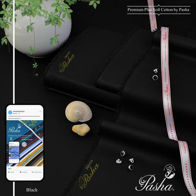 Men’s Unstitched Cotton Plain Suit