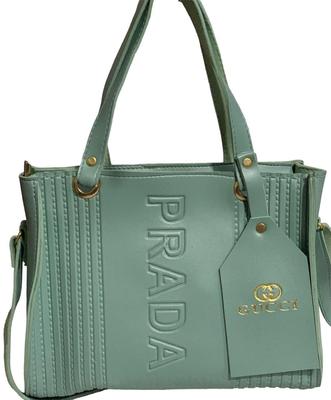 Women's Rexine Plain Hand Bag