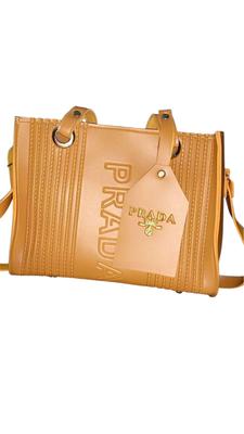 Stylish Women's Textured Rexine Hand Bag 