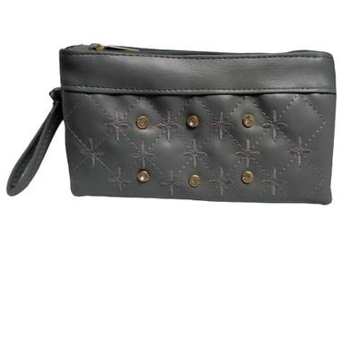 Women's Embroidered And Stones Clutch