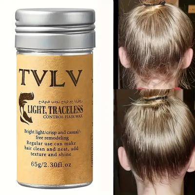 Frizz Control Hair Wax Stick - Glossy Finish for All Hair Types