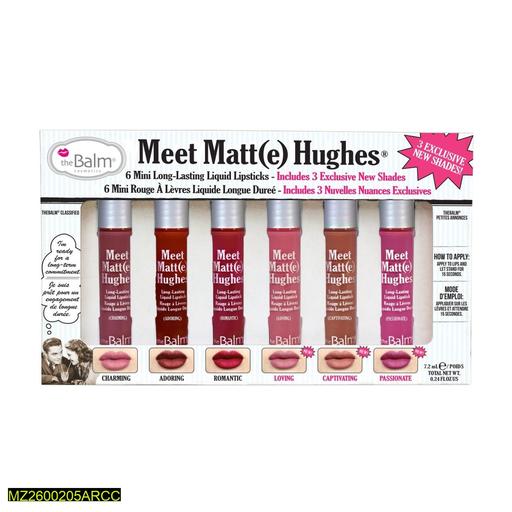 Matte Hughs Lip Gloss (Pack of 6)
