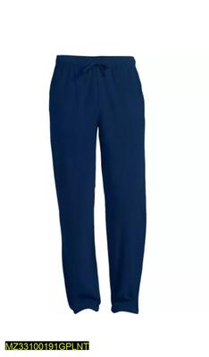 1 Pc Men's Stitched Soft Cotton Plain Trouser