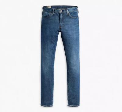 Classic Men's Denim Jeans - Timeless Blue Plain Style, Available in Multiple Sizes