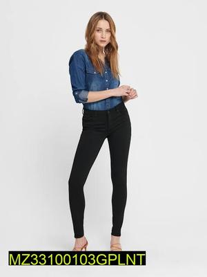 1 Pc Women Stitched Denim Jeans