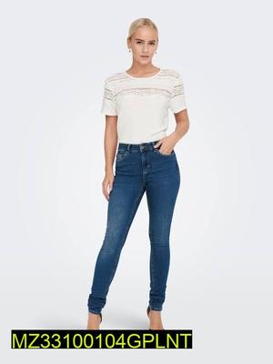 1 Pc Women Stitched Denim Jeans