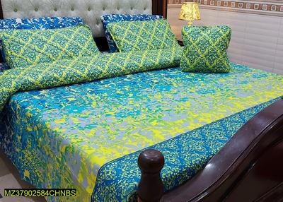 7 Pcs Danier Printed Double Bed Comforter Set