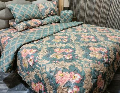 7 Pcs Danier Printed Double Bed Comforter Set