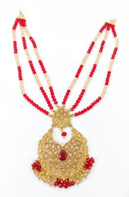 Multicolored Beads Matha Patti