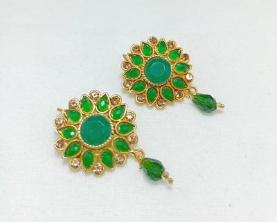 Golden Resin Polish Pair Of Tops