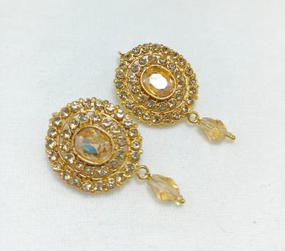 Golden Resin Polish Pair Of Tops