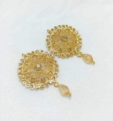 Golden Resin Polish Pair Of Tops