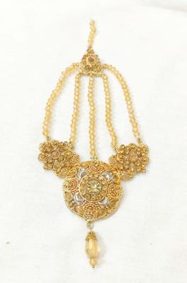 Gold Polished Fancy Jhumar 