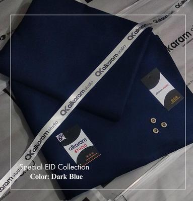 Men's Unstitched Wash And Wear Plain Suit