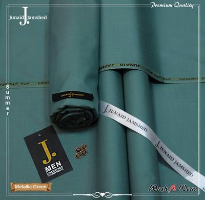 Men’s Unstitched Wash And Wear Plain Suit