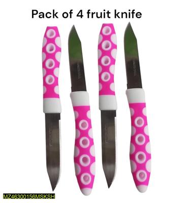 Fruit Knife, Pack Of 4