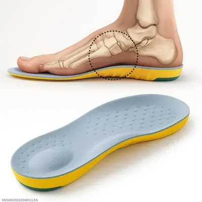 Gel Knee Support Insole Grey 39-45 thumbnail 5