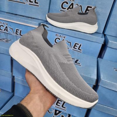 Black Camel Sketcher Shoes -8502, Grey