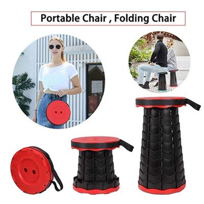 Outdoor Telescopic Stool Retractable Chair