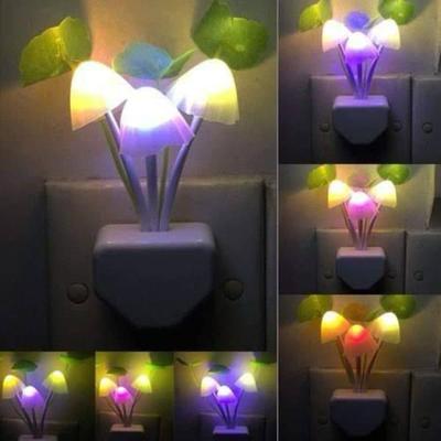 LED Sensor Mushroom Night Light