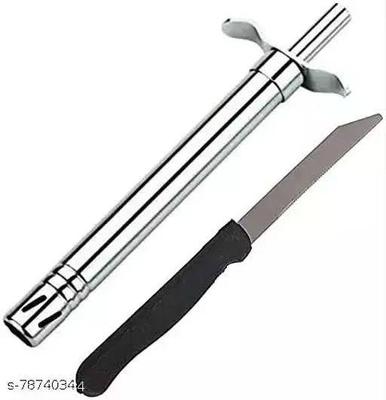 Spark Gas Lighter with Free Knife