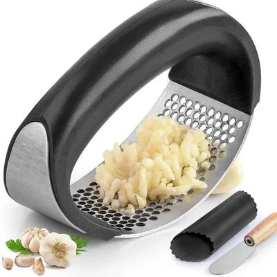 Ginger Garlic Crusher Hand Press Tool - Pack Of 2