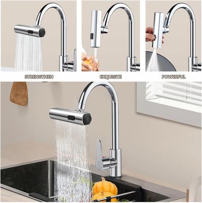 2 Pcs Silver Tap Faucet Extender - Enhance Kitchen Functionality