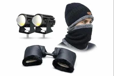 2 Pcs Durable Metal Handle Light - Aesthetic Appeal for Enhanced Visibility