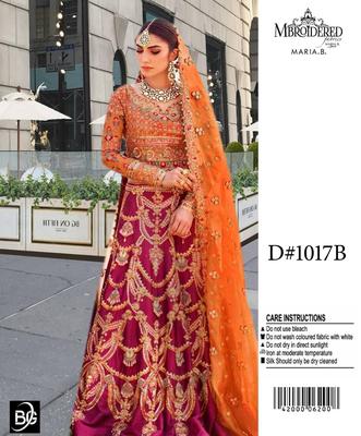 2 Pcs Women's Unstitched Dhanak Embroidered Suit