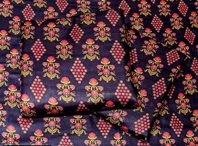 2 Pcs Women's Unstitched Digital Print Suit