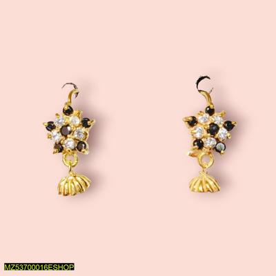 21 Carat Gold-Plated Earring
