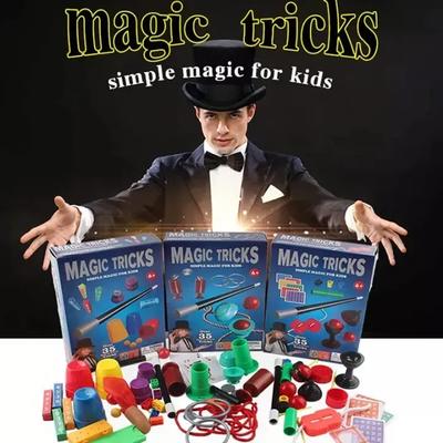 Puzzle Simple Magic Prop Beginners Magic Kit Set For Kids Exciting Magician Trick