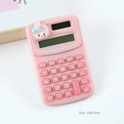 Cute Sanrio Cartoon Portable Mini Pocket Calculator