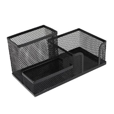  Metal Pen Stand Mesh Style Stationary Holder Desk Organizer