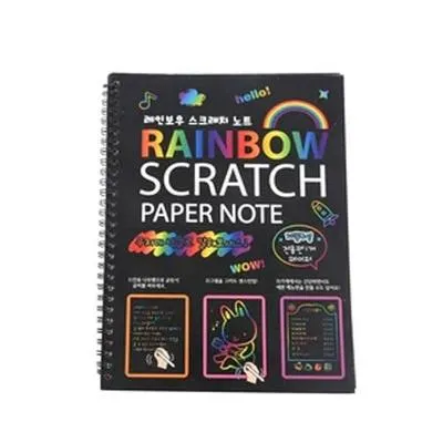 Large Scratch Note Pad Size 26cmx19cm