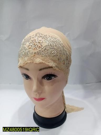 Hijab Cap With Stones