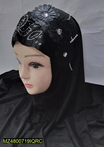 Women's Fancy Cotton Jersey Hijab Cap