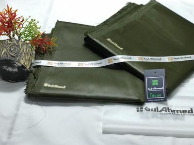 Men's Unstitched Satin Plain Suit