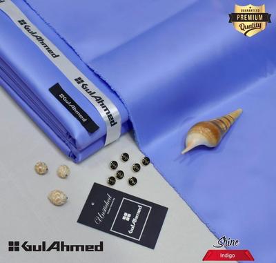 Men's Unstitched Silk Plain Suit