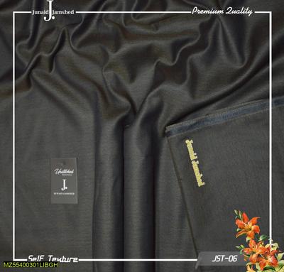 Men's Unstitched Wool Plain Suit