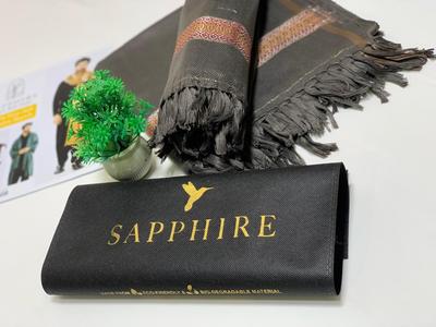 1 Pc Men's Wool Plain Shawl