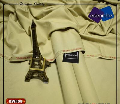 Men's Unstitched Wash And Wear Plain Suit