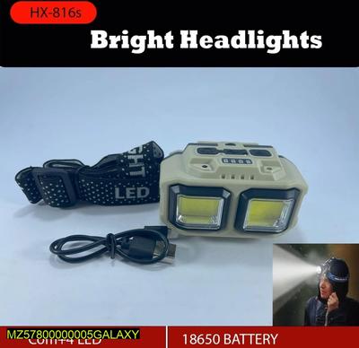 Waterproof Rechargeable Head LED Light, White thumbnail 6