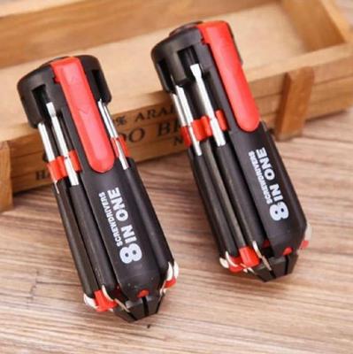 High-Quality Stainless Steel Screwdriver Set - 8 Pcs Portable Tool Kit