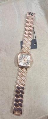 Women's Rose Gold Analogue Watch