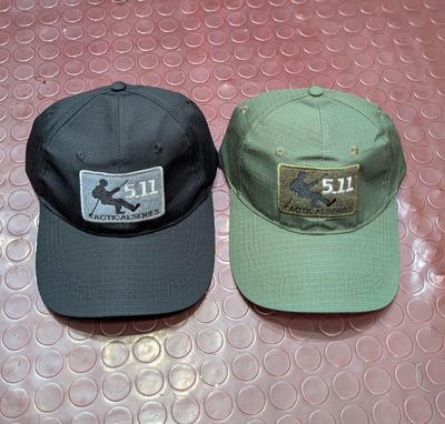 Unisex Cotton Baseball Cap - 1 Pc - Plain Design in Black & Green