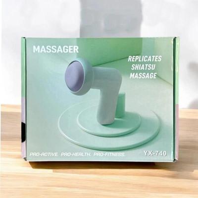 Mini Green Massager Gun - Compact and Portable Relaxation Tool
