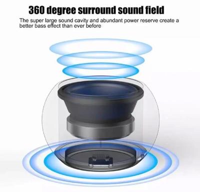 Compact Bluetooth Speaker with Rechargeable Battery - Mini Design thumbnail 4